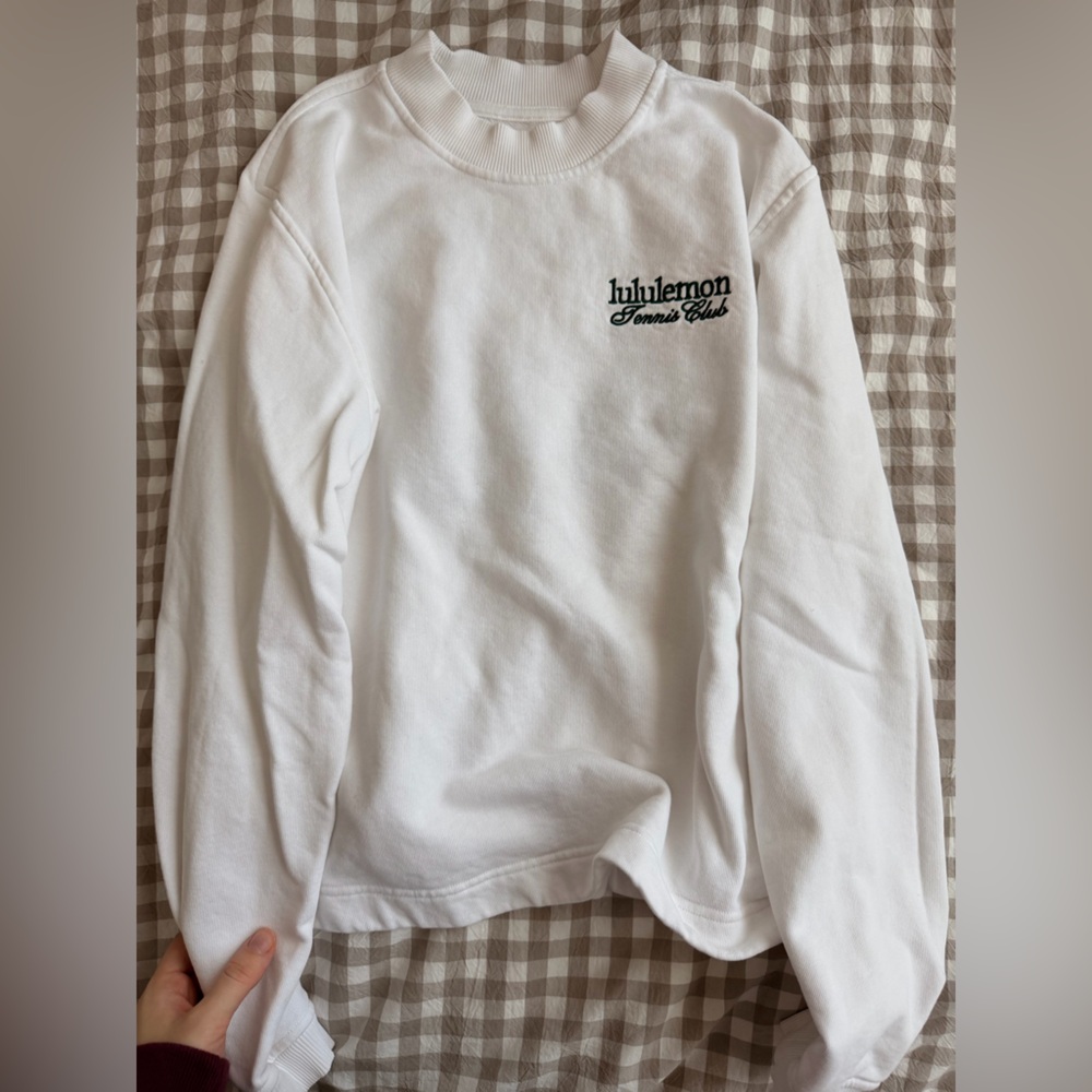 lululemon athletica White Sweatshirt